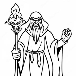 Ond Trollkarl Malarbild 86519-27263