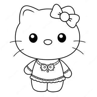 Sot Hello Kitty Och Kara Daniel Malarbild 86568-27274