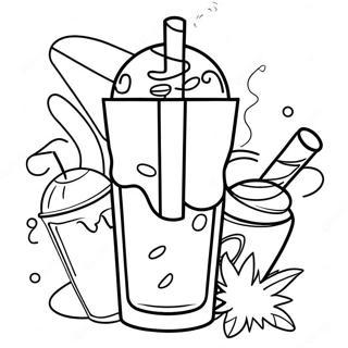 Milkshake Malarbild 87465-27962