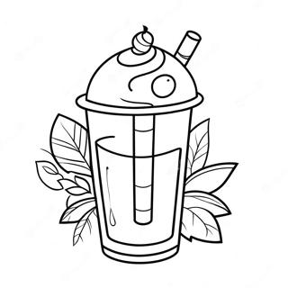 Milkshake Malarbild 87465-27964