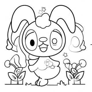 My Melody Med Vanner Malarbild 8746-907