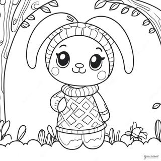 My Melody I En Mysig Troja Malarbild 8747-1375