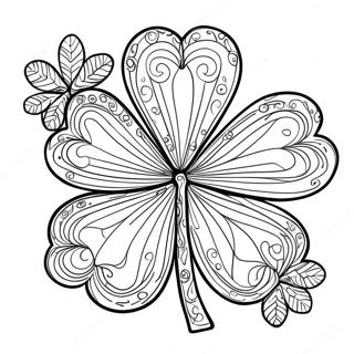 Festlig Klover Malarbild 87569-28048