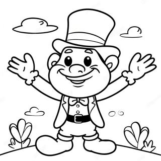 Glad Leprechaun Malarbild 87570-28051