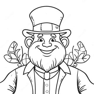 Glad Leprechaun Malarbild 87570-28052