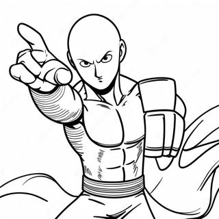 Saitama I Aktion Malarbild 88622 29044