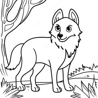 Farglaggningssida For Fantasifull Rav Och Hund 88755 29154