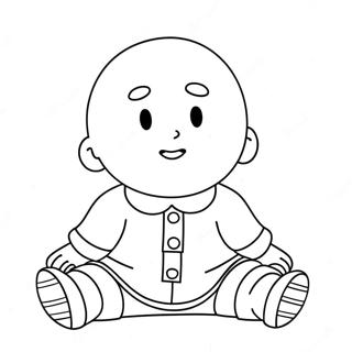 Caillou Målarbilder