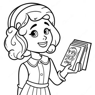 Rolig Dork Diaries Karaktar Malarbild 88983-29318