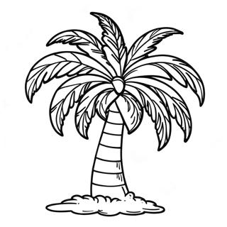 Palmtrad Malarbild 89059-29376