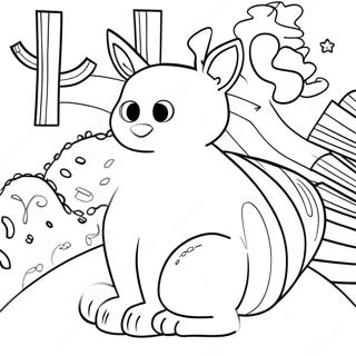 Fargglad Addition Arbetsblad Malarbild 89086 29402