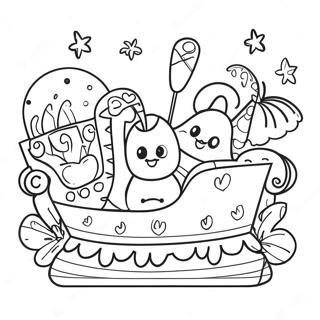 Livlig Fiesta Parad Malarbild 89604 29809