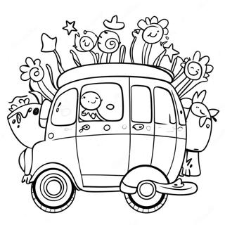 Livlig Fiesta Parad Malarbild 89604 29810