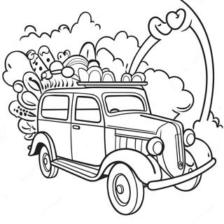 Livlig Fiesta Parad Malarbild 89604 29811