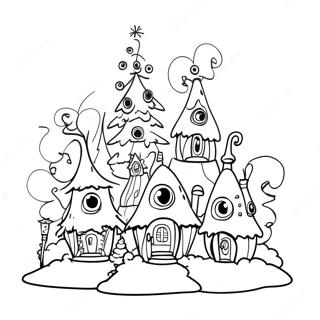 Whoville Hus Malarbild 89885-30014