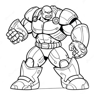 Hulk Buster I Aktion Malarbild 89988-30099