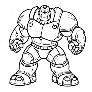 Hulk Buster I Aktion Malarbild 89988-30100