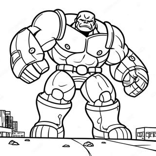 Hulk Buster Stridsscen Malarbild 89991-30112