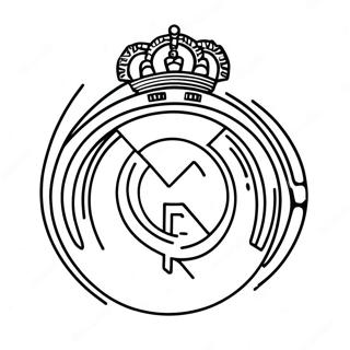 Real Madrid Logotyp Malarbild 90814-30737