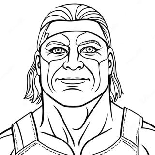 Wwe Legender Malarbild 91535-31380