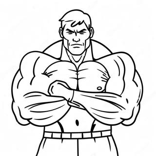Muskler Målarbilder