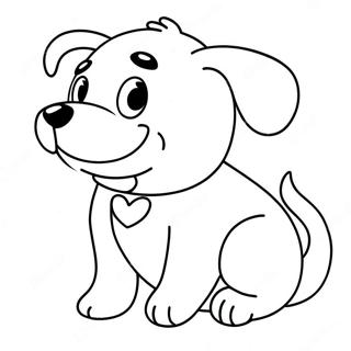 Lekfull Kramgo Hund Malarbild 92019-31756