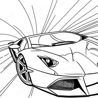 Lamborghini Aventador Racing Malarbild 9203-1231