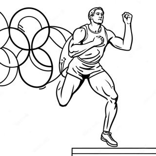 Olympisk Malarbild 92787-32342