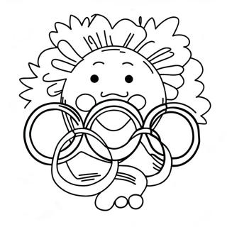 Olympisk Malarbild 92787-32344