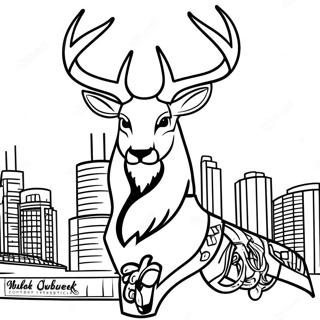 Milwaukee Bucks Malarbild 93119-32603