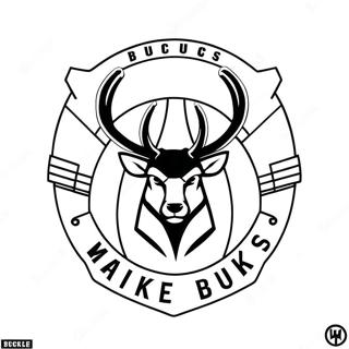 Milwaukee Bucks Logotyp Malarbild 93120-32605