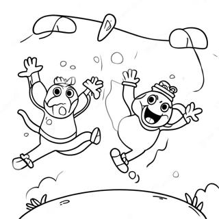 Rolig Skottars Firande Malarbild 93172-32647