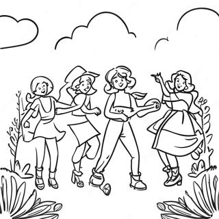 Traditionella Landsbygdsfestivaler Malarbild 93459 32878