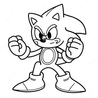 Sonic Halloween Målarbild Målarbilder