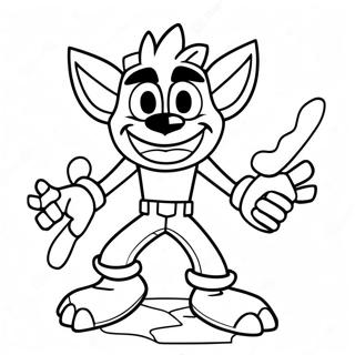 Crash Bandicoot Malarbild 93867-33183