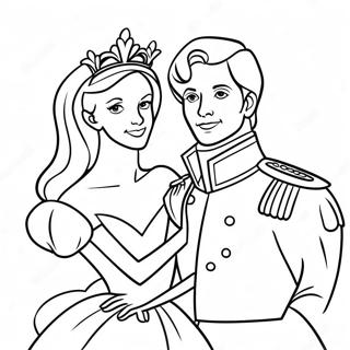 Prins Och Prinsessa Malarbild 94151-33403