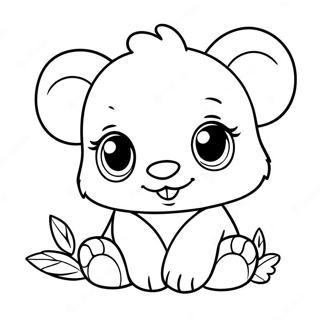 Sot Bebisdjur Malarbild 94281-33580