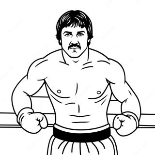 Rocky Balboa I Ringen Malarbild 94438 33849