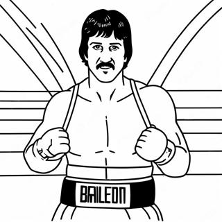 Rocky Balboa I Ringen Malarbild 94438 33851