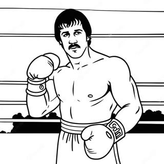 Rocky Balboa I Ringen Malarbild 94438 33852