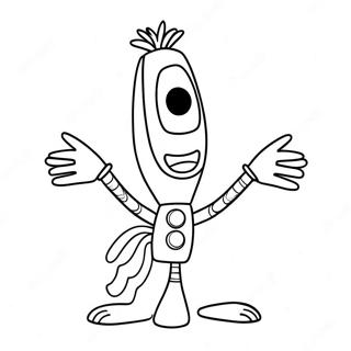 Forky Leksak Malarbild 94568 33934