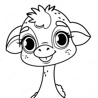 Sot Babystruts Malarbild 94722-34053