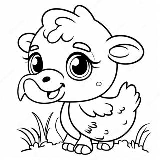 Sot Babystruts Malarbild 94722-34054