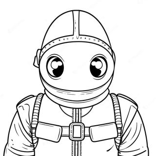 Squid Game Maskerad Vakt Malarbild 94799 34112