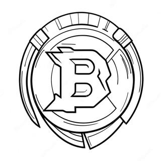 Bruins Logotyp Malarbild 95003-34258