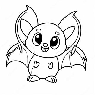 Sot Halloween Fladdermus Malarbild 95259-34462
