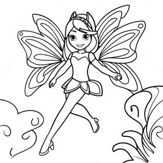 Winx Club Malarbild 95385-34558