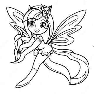 Winx Club Malarbild 95385-34559