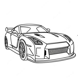 Gtr Sportbil Malarbild 95690-34834