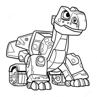 Dinotrux Målarbilder